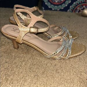 DREAM PAIRS Women's Open Toe Low Stilettos Heel Sandals Ankle Strap Dress Shoes